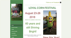 Desktop Screenshot of loyalcornfest.com
